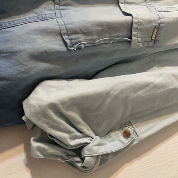 Bebe jean 3/4 sleeve top - Picture 3 of 6